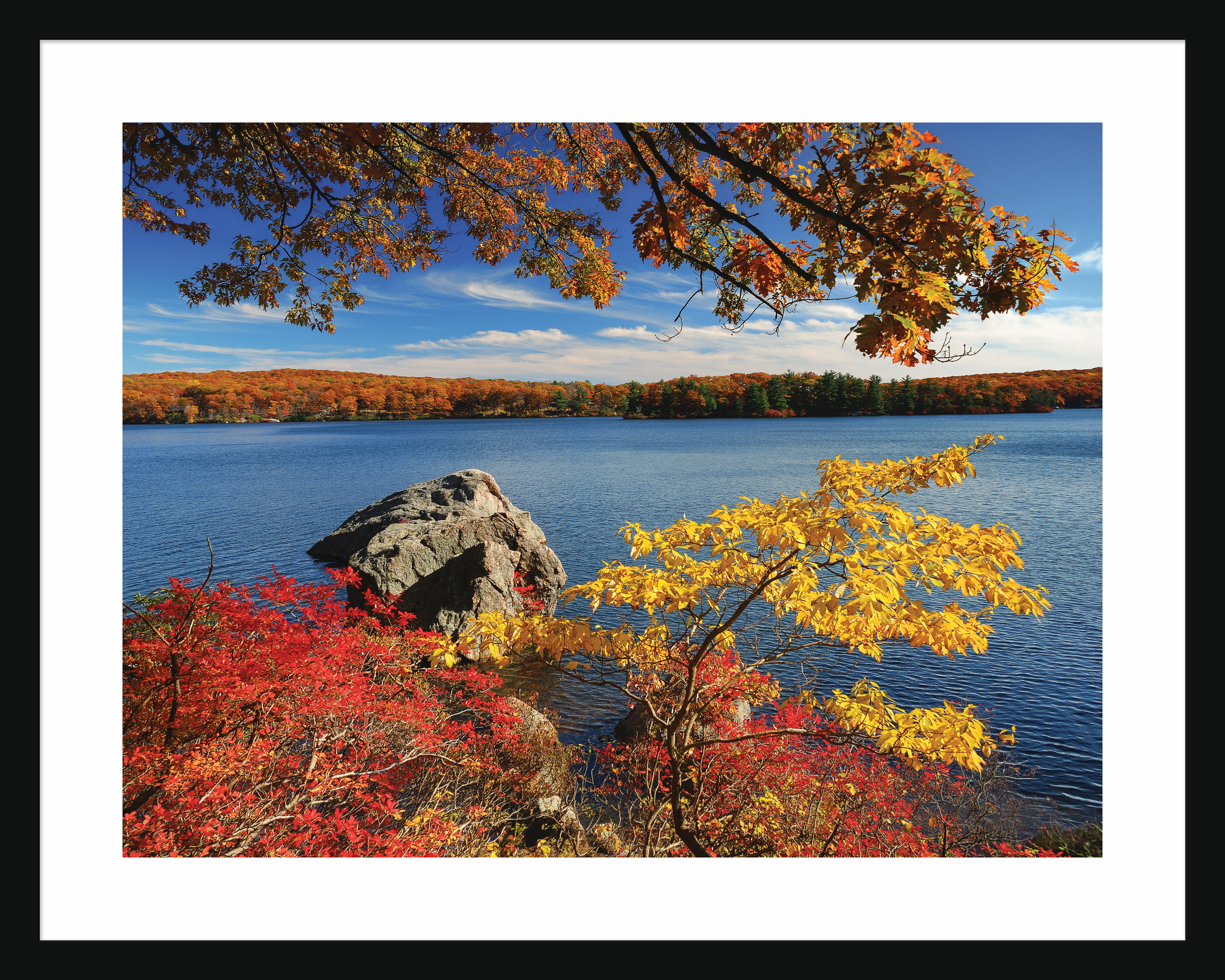 Autumn at Mountain Lake 