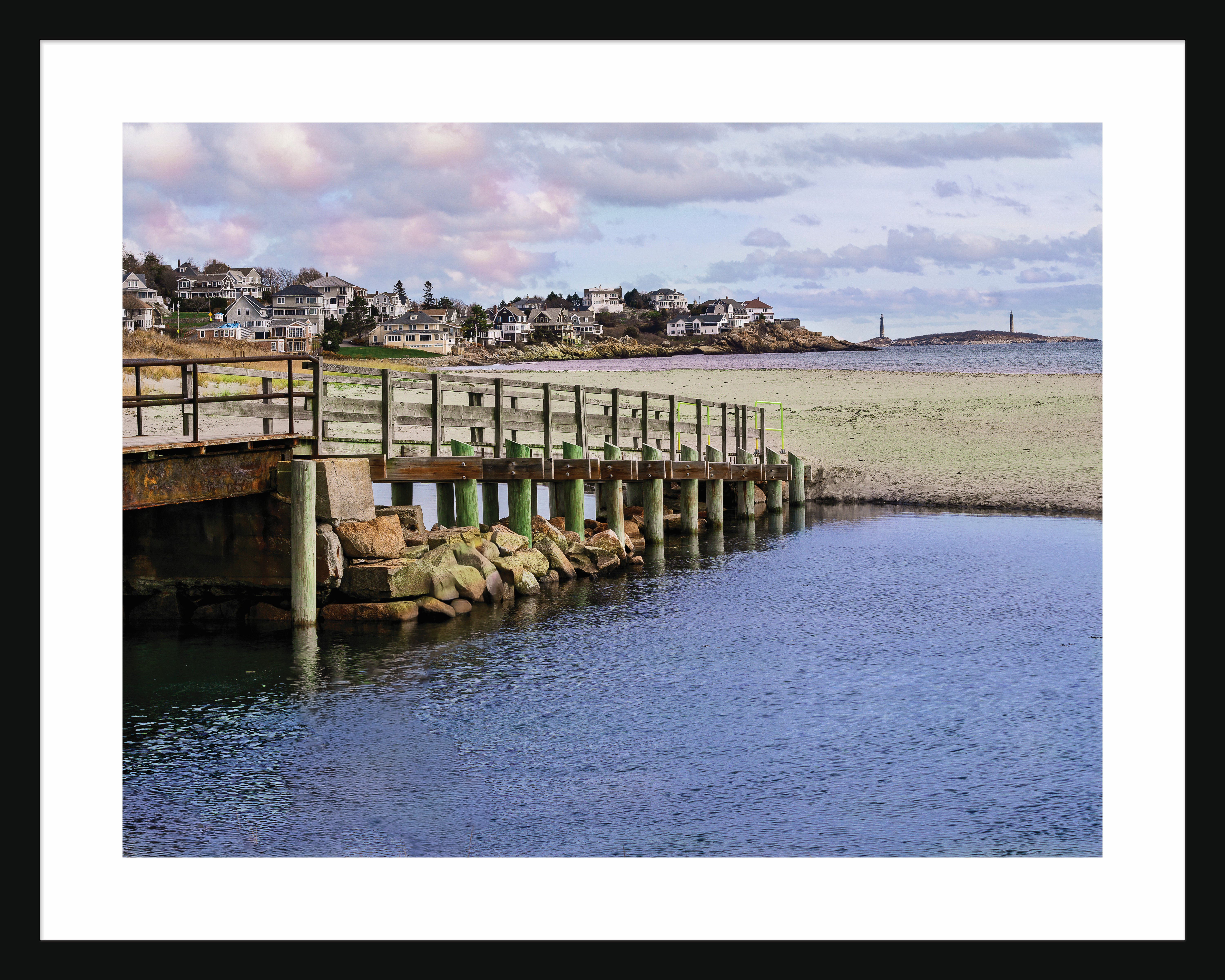 Bridge at Good Harbor Beach Gloucester Massachusetts