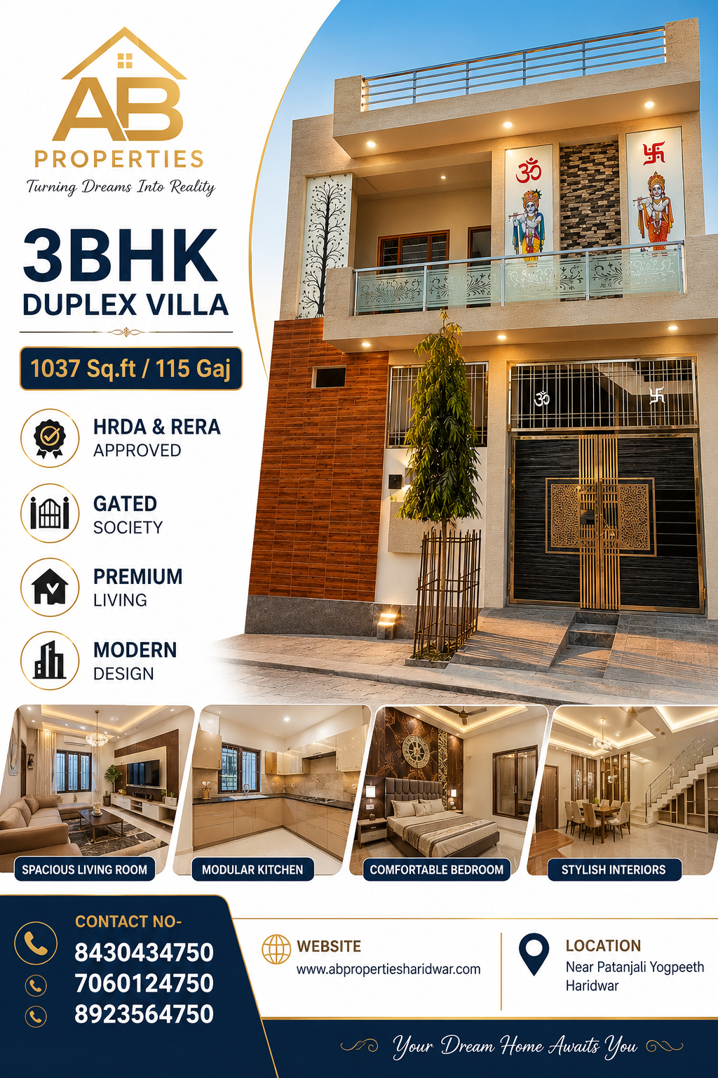 3BHK Duplex Villa