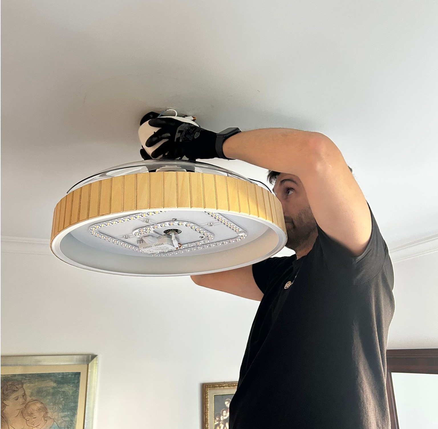 Servicio Profesional de Instalación de Ventiladores de Techo