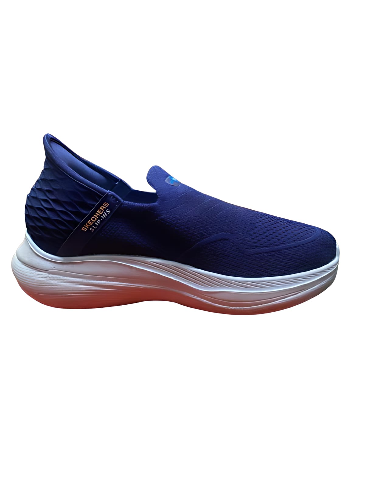 AeroKnit Navy Slip-On Trainers