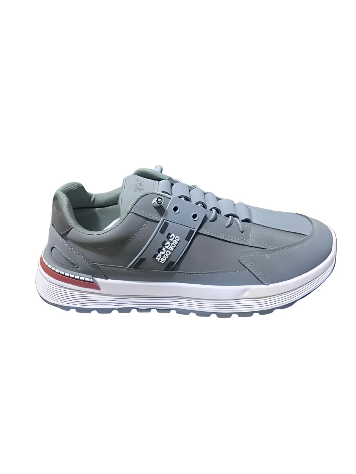Premium Slate Grey Slip-On Trainers