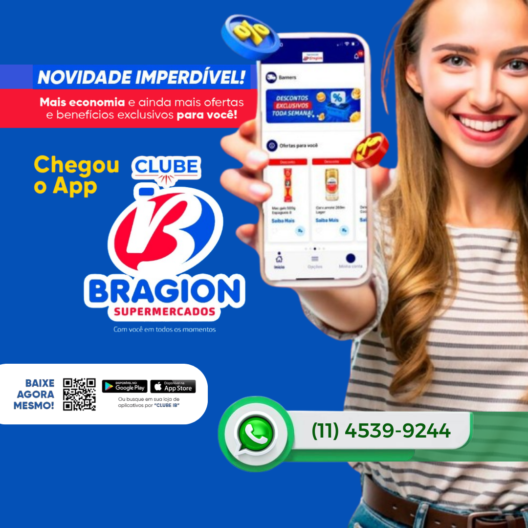 App Clube Bragion Supermercados