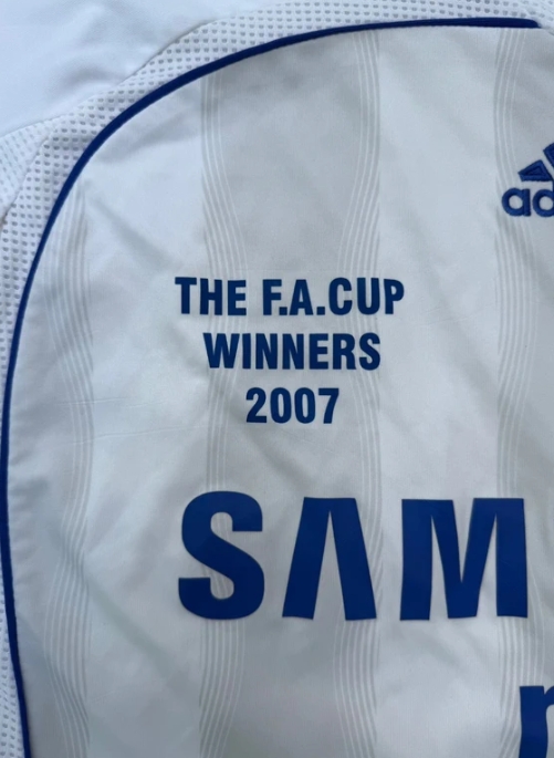 [RARE] Kit Complet Chelsea 2007 - Winners FA Cup - Adidas Vintage