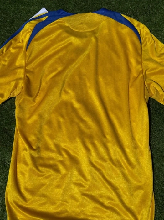 Maillot Chelsea 2008/09 Domicile Jaune Samsung - Adidas - Neuf avec étiquettes