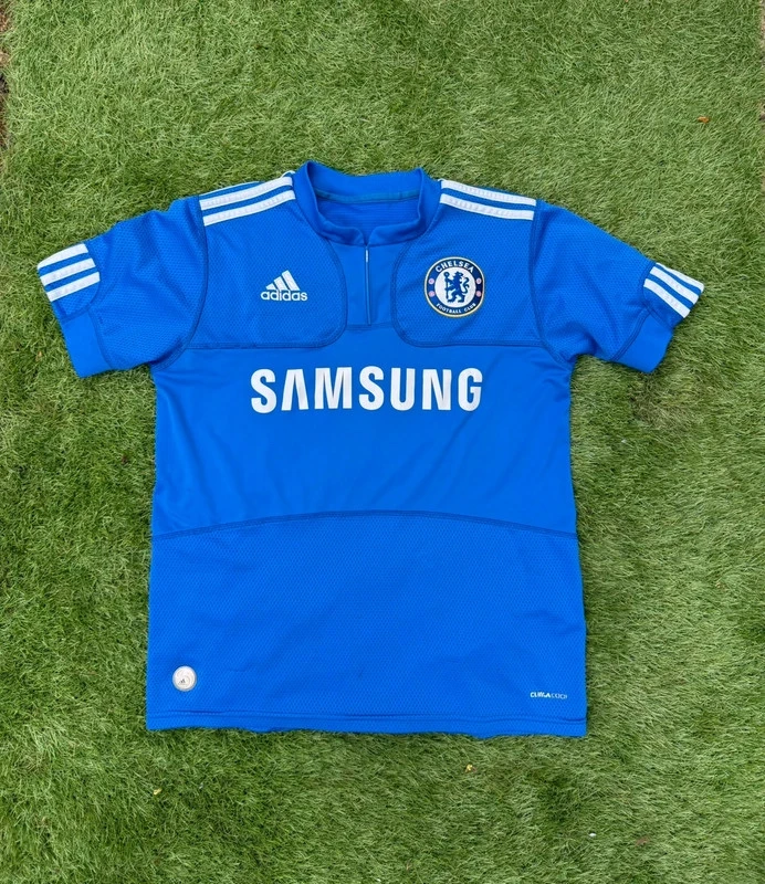 Maillot Chelsea FC Adidas Samsung vintage saison 2011-2012