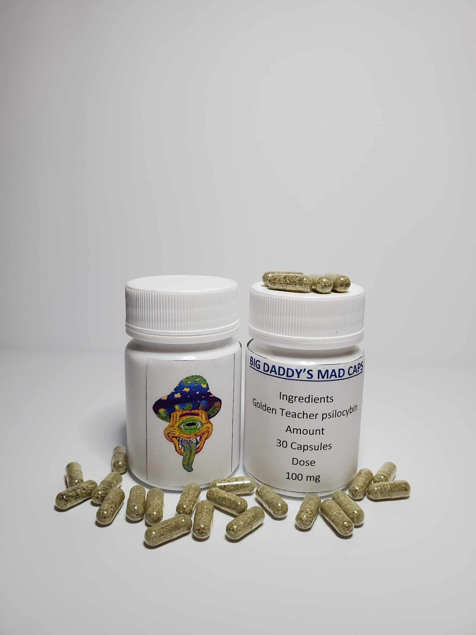 Golden Teacher Psilocybin Capsules