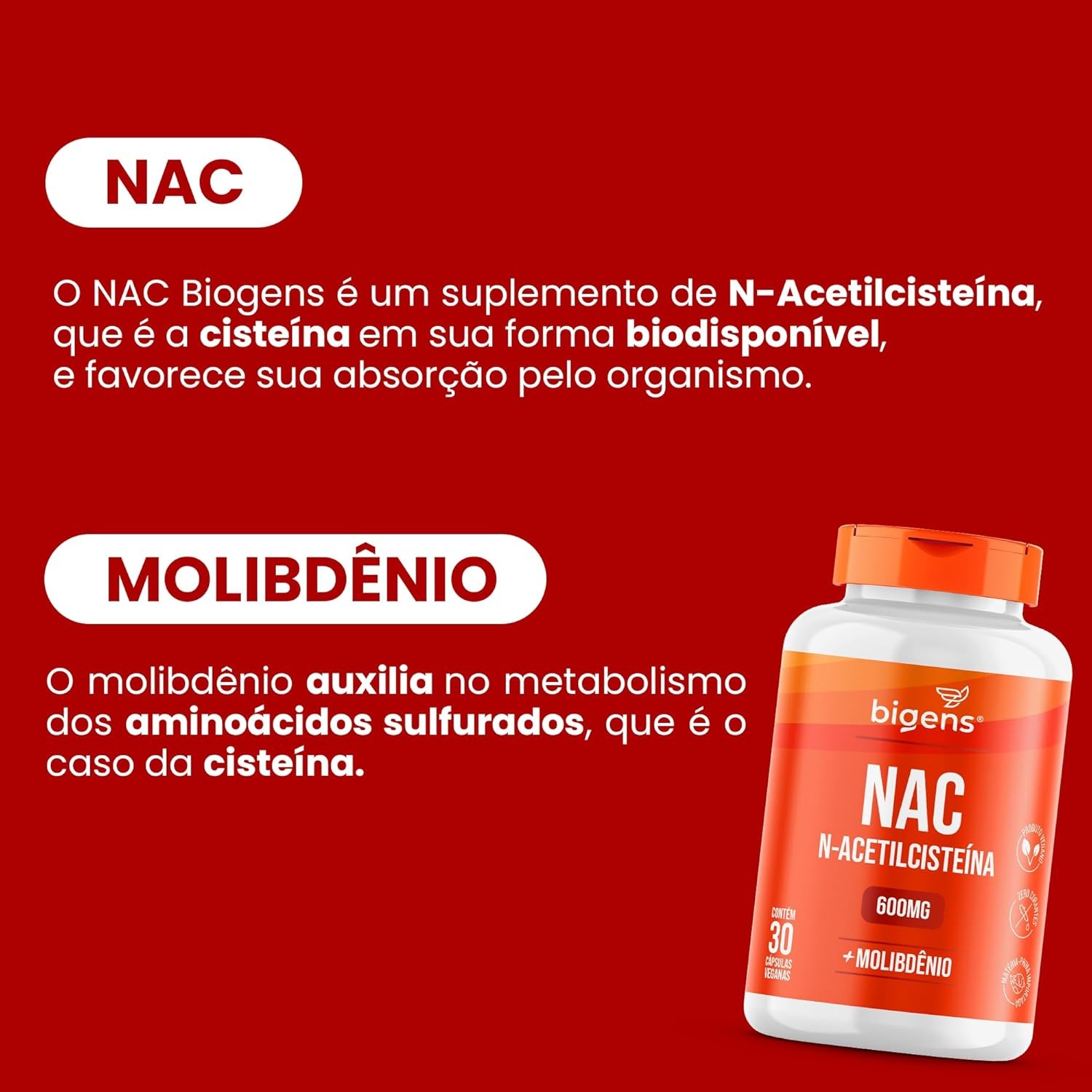 NAC N-acetilcisteína 600mg