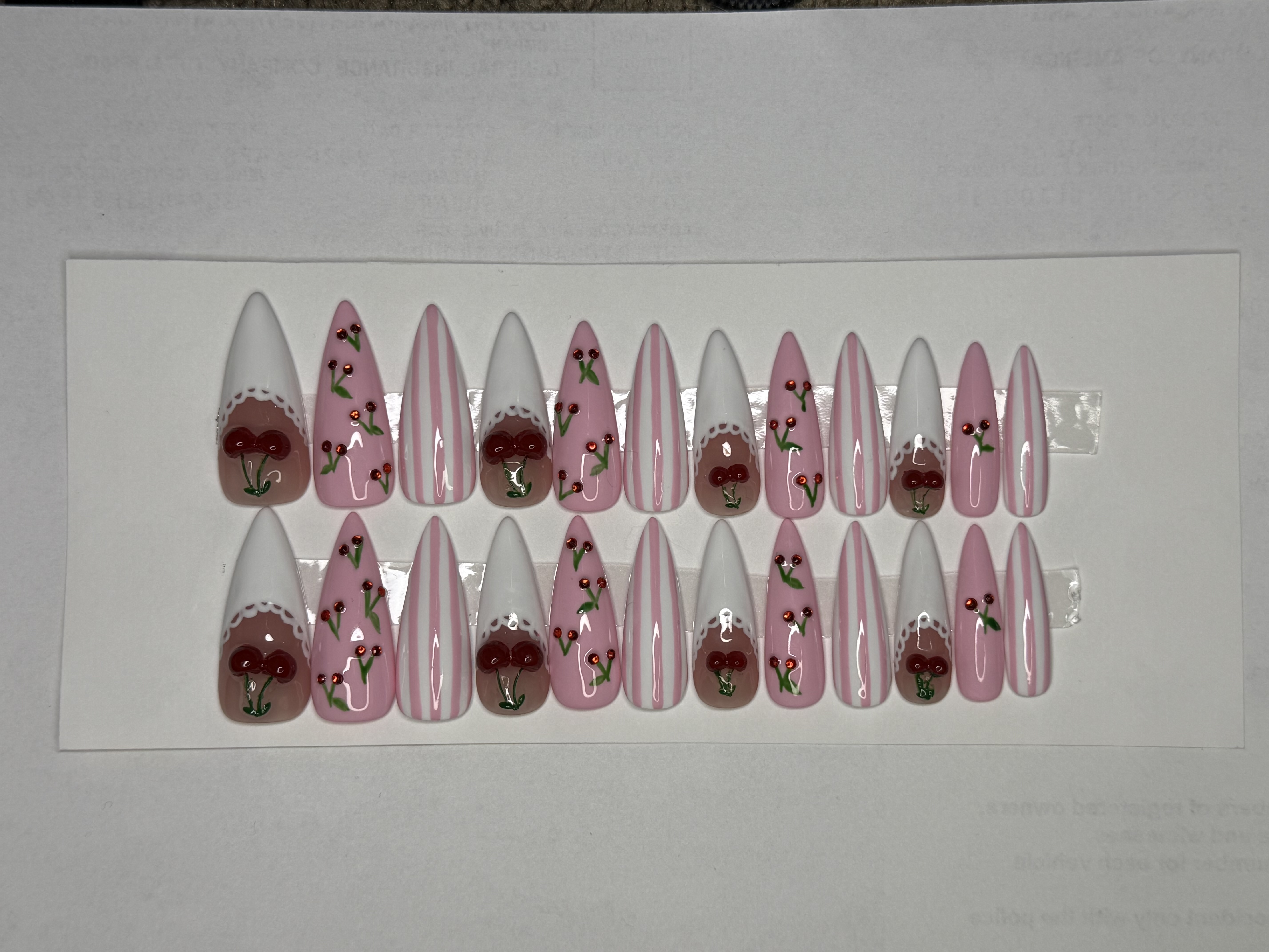 Cherry Blossom Pink Press-On Nails