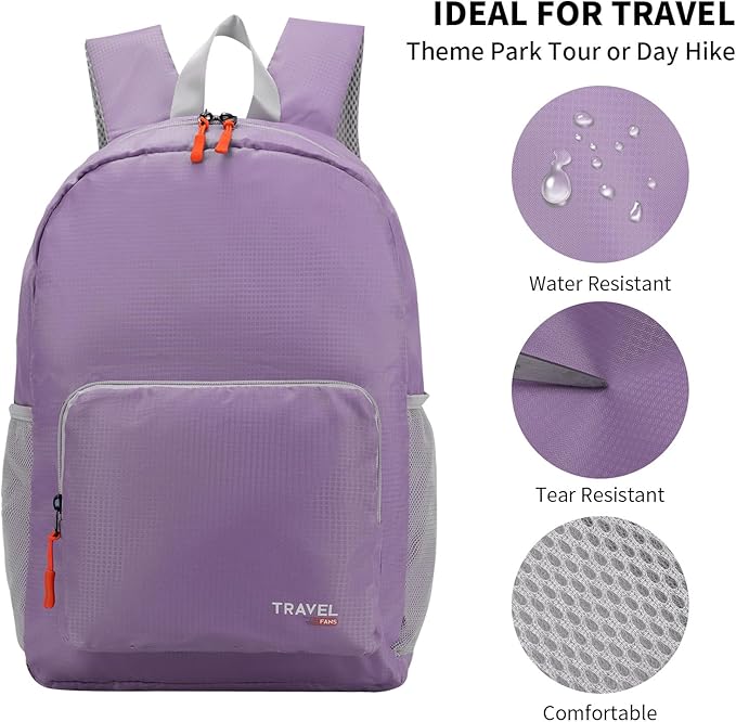 Mochila plegable 20 L, TRAVEL 