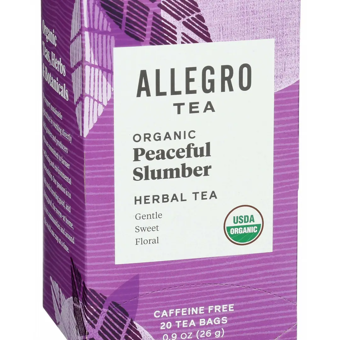 Allegro Organic Peaceful Slumber Herbal Tea