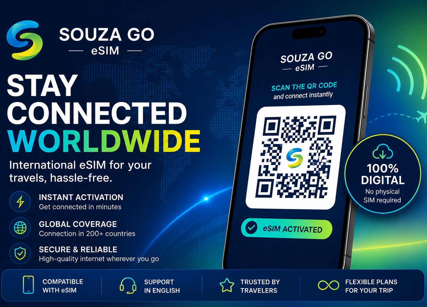 Souza Go Local eSIM Unlimited 