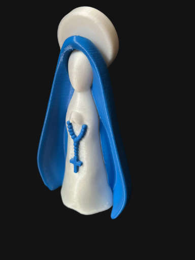 Figura Virgen María de resina
