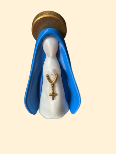 Figura Virgen María de resina