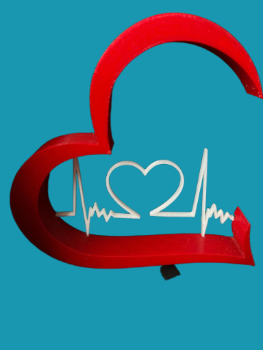 Decoración Corazón con Latido