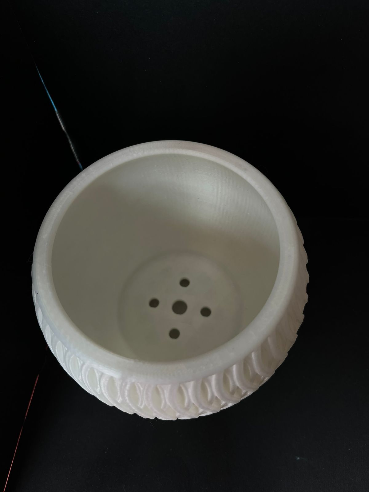 Maceta Decorativa Blanca