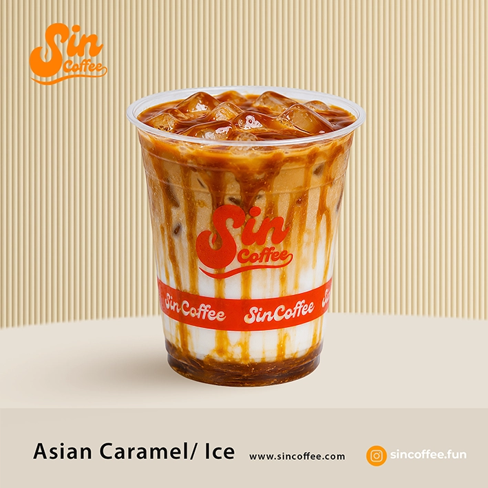 Asian Caramel Ice Coffee