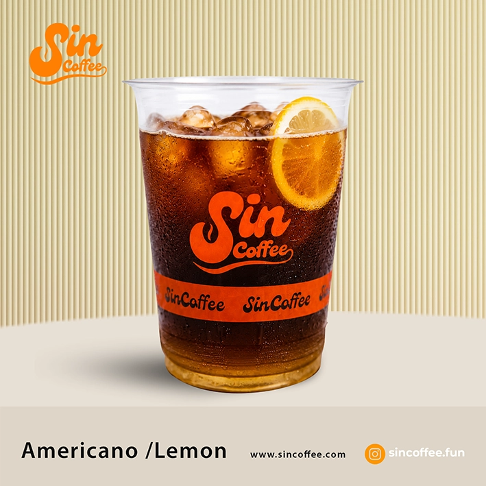 Iced Americano Lemon