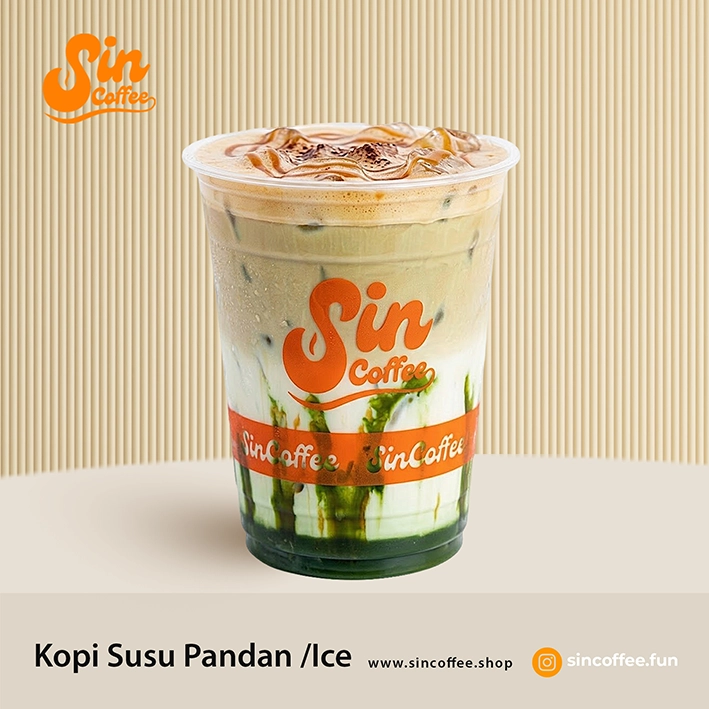 Kopi Susu Pandan Ice