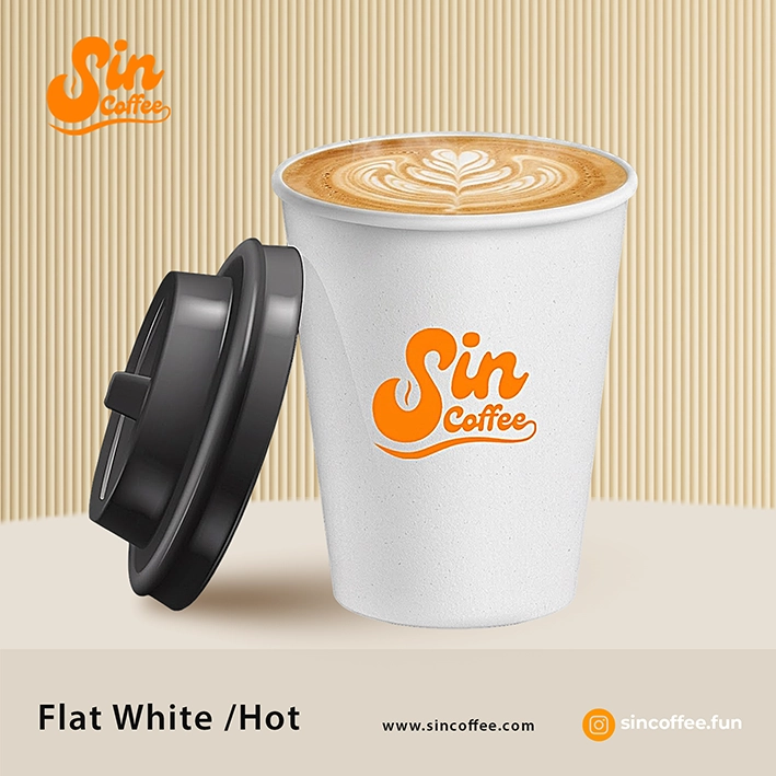 Sin Coffee Flat White (Hot)