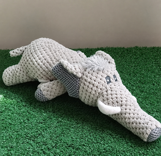 Plush Lion/Wolf/Elephant Dog Toy