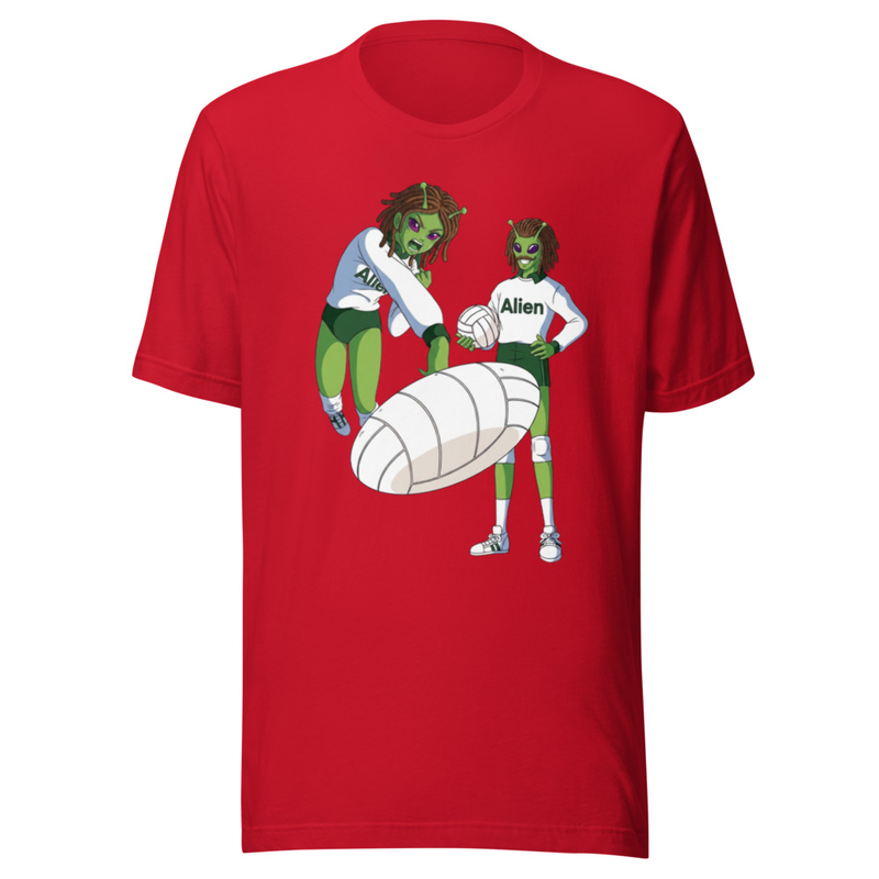  Volleyball Anime alien