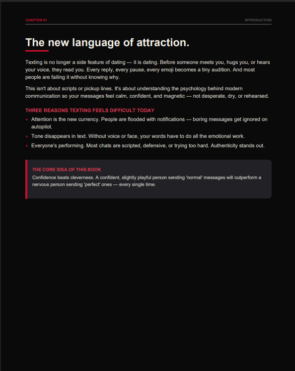 Modern Texting Playbook