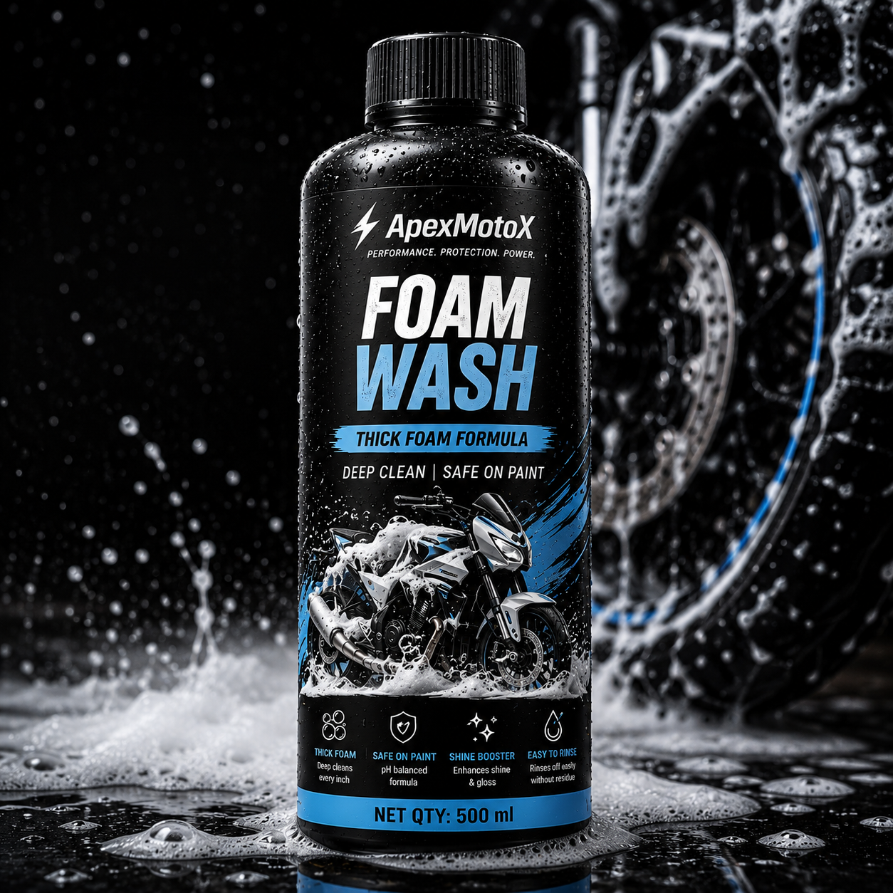 500ml ApexMotoX Foam Wash