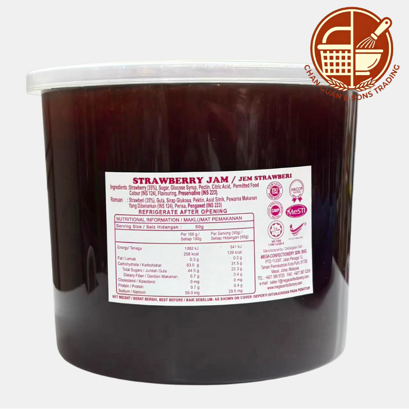 Strawberry Jam 2KG/ Jem Strawberi