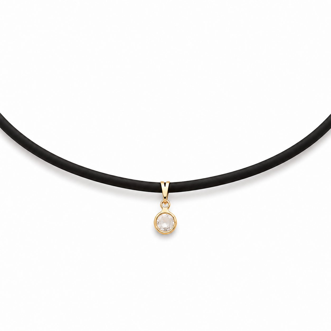 Colar Choker Ponto de Luz