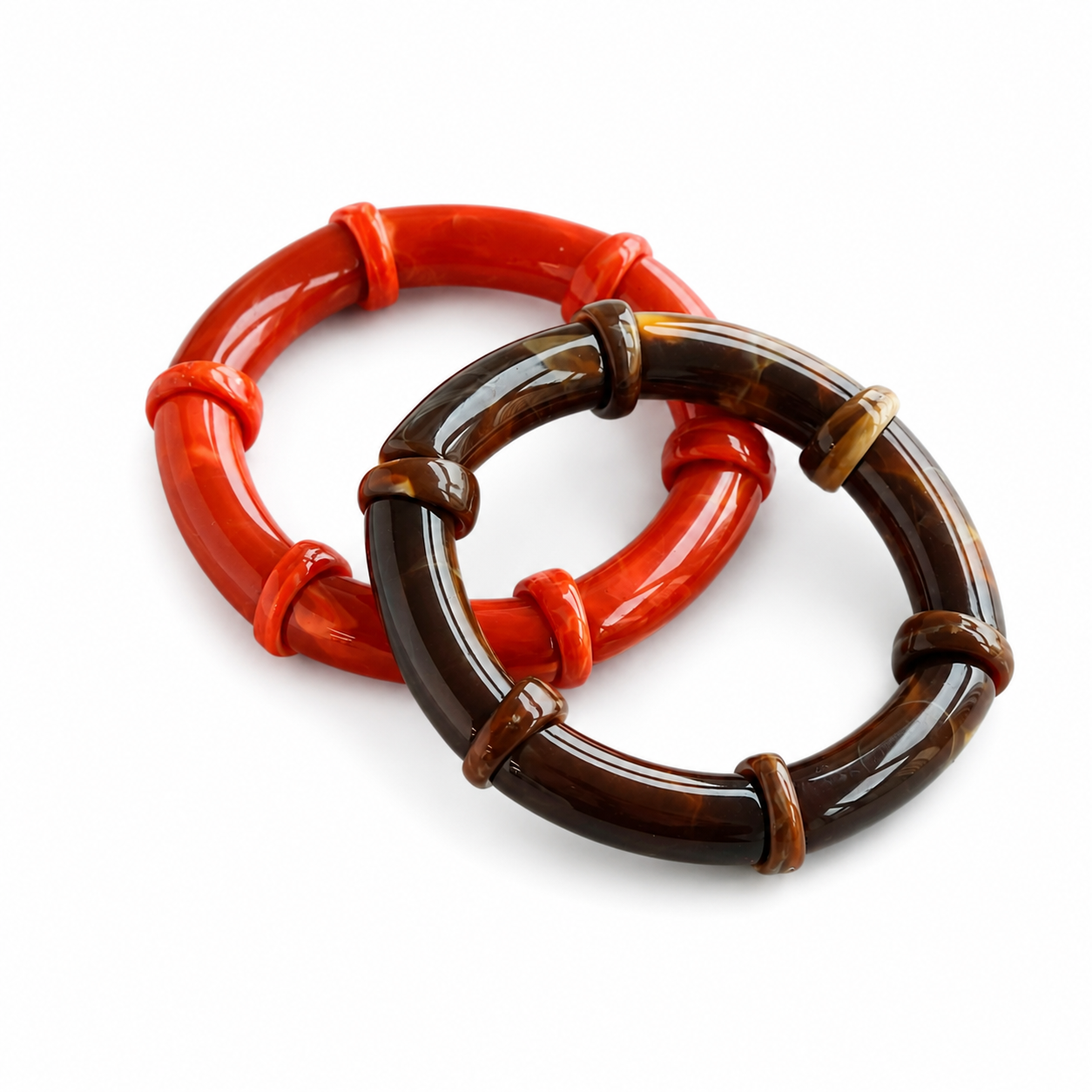 Pulseiras de Resina Coloridas