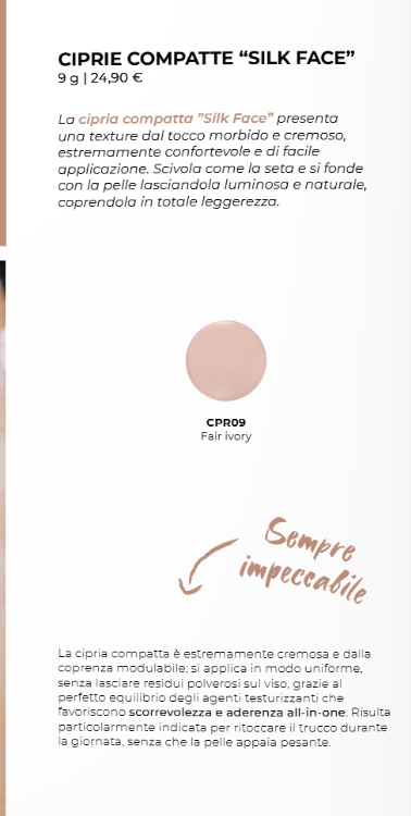 Cipria Compatta Silk Face
