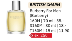 Burberry For Men