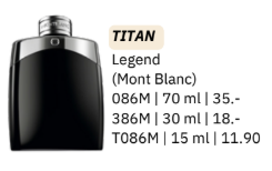 Legend Mont Blanc 70 ml