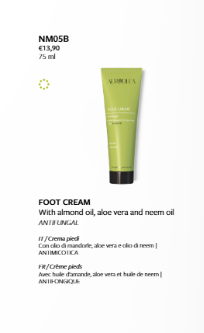 Crema piedi NM05B