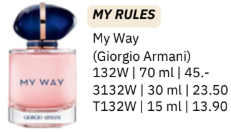 My Way 70 ml