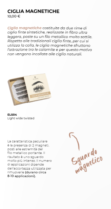 Ciglia Magnetiche