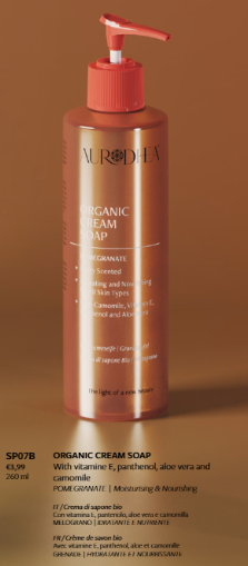 Sapone Crema Organico