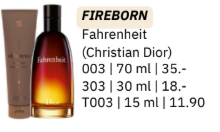 Fahrenheit Dior