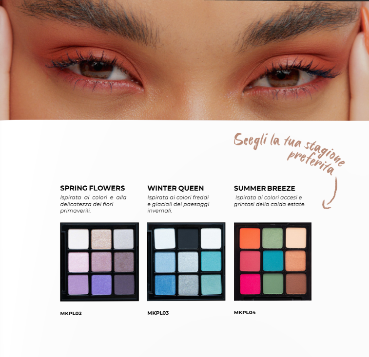 Palette Ombretti 9 Colori