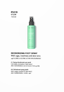 Spray Deodorante per Piedi
