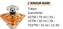 Trésor Eau de Parfum