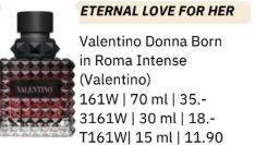 Valentino Donna Born in Roma Intense
