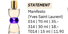 Manifesto Eau de Parfum