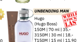 Hugo Eau de Toilette 70ml