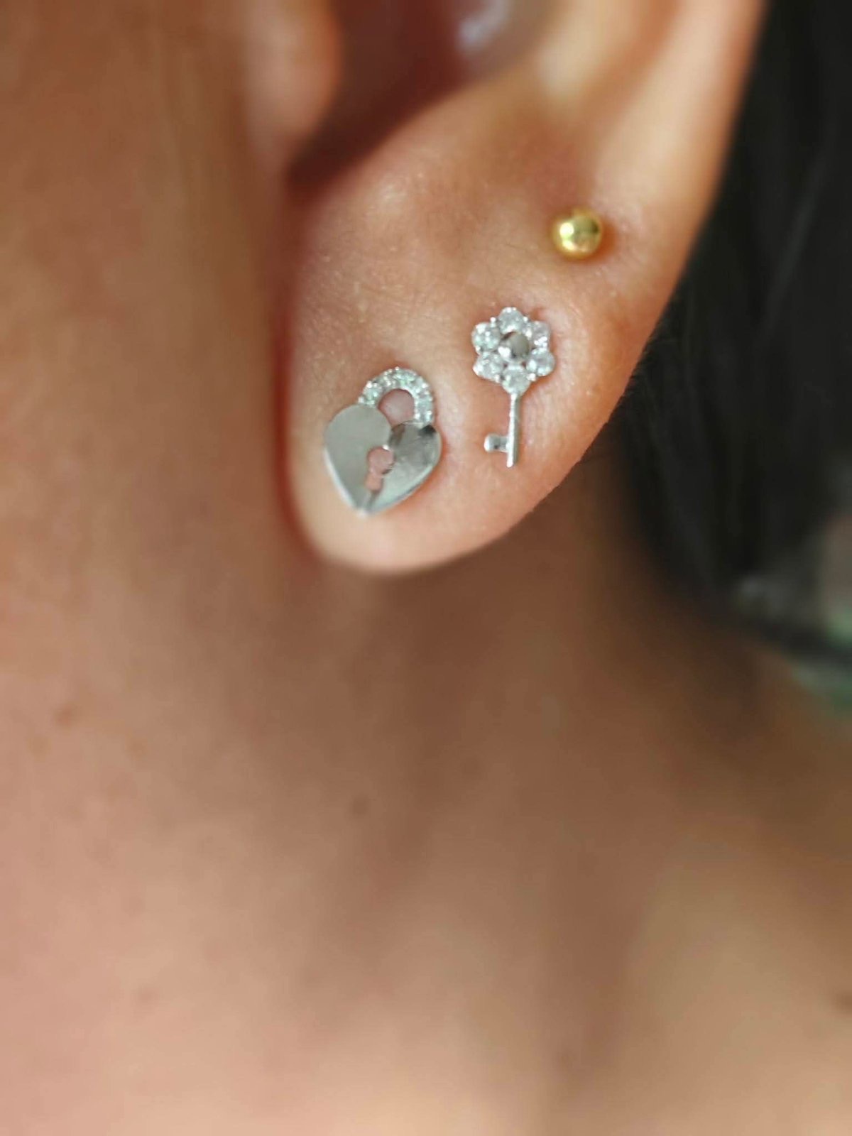 Flower Love Key Diamonds