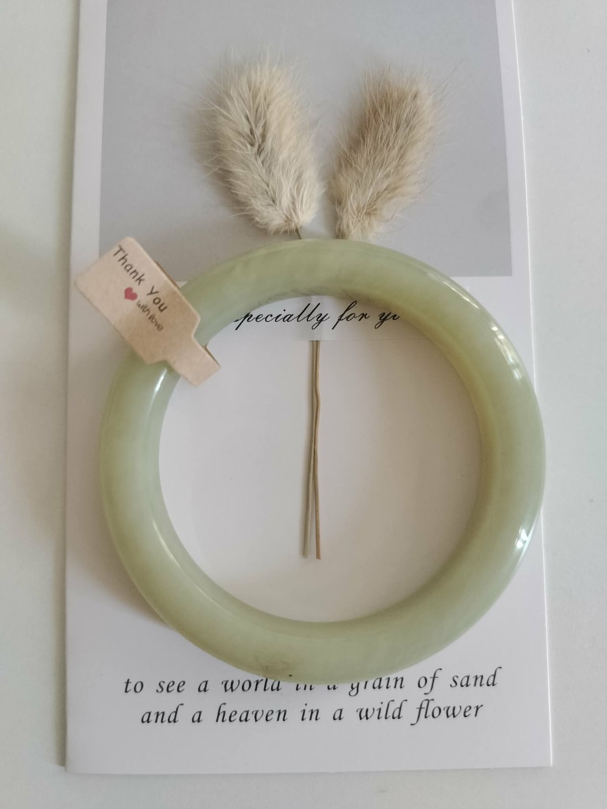Jade Bangle Bracelet
