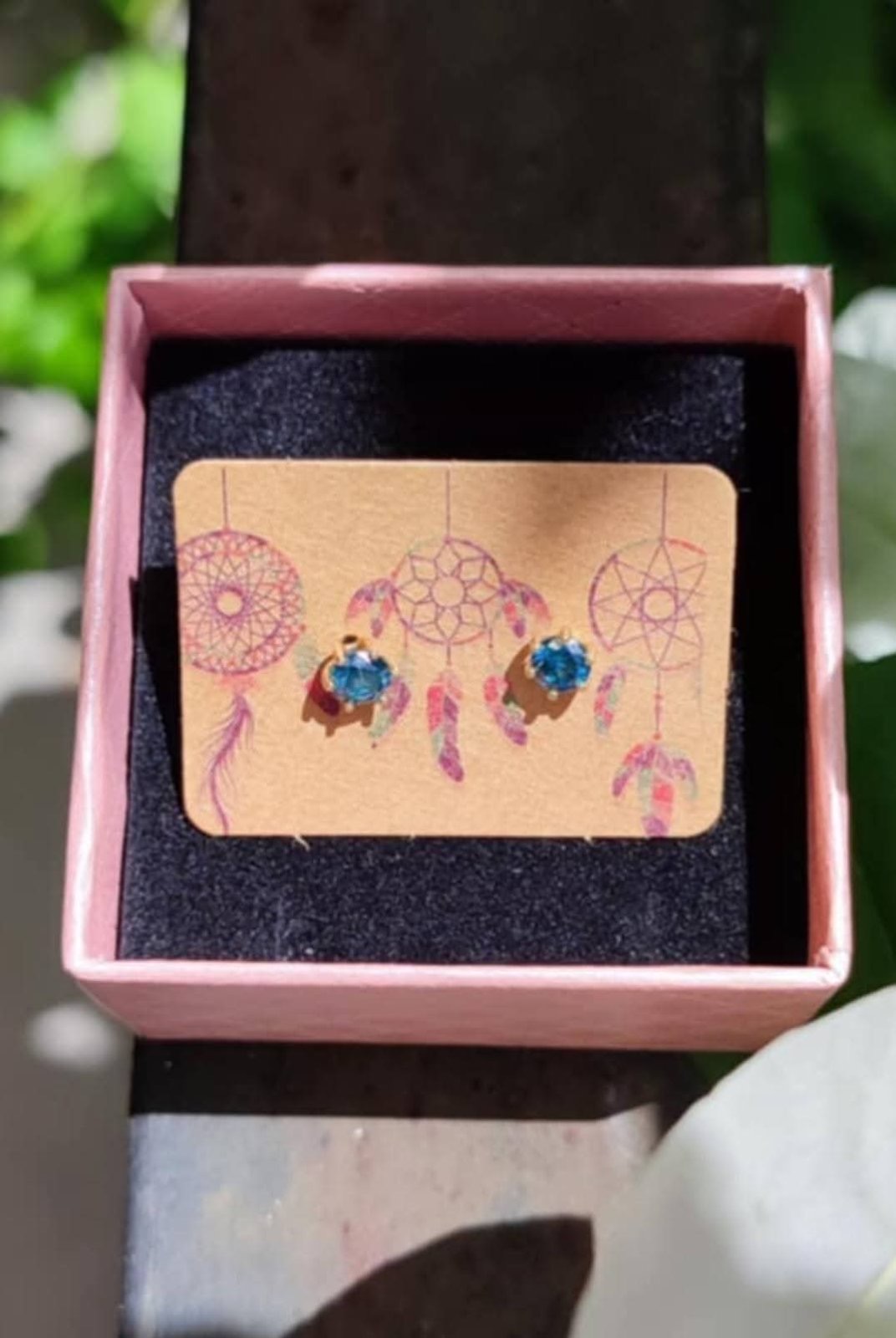 Atlantis Blue Dia Stud Earring Diamonds