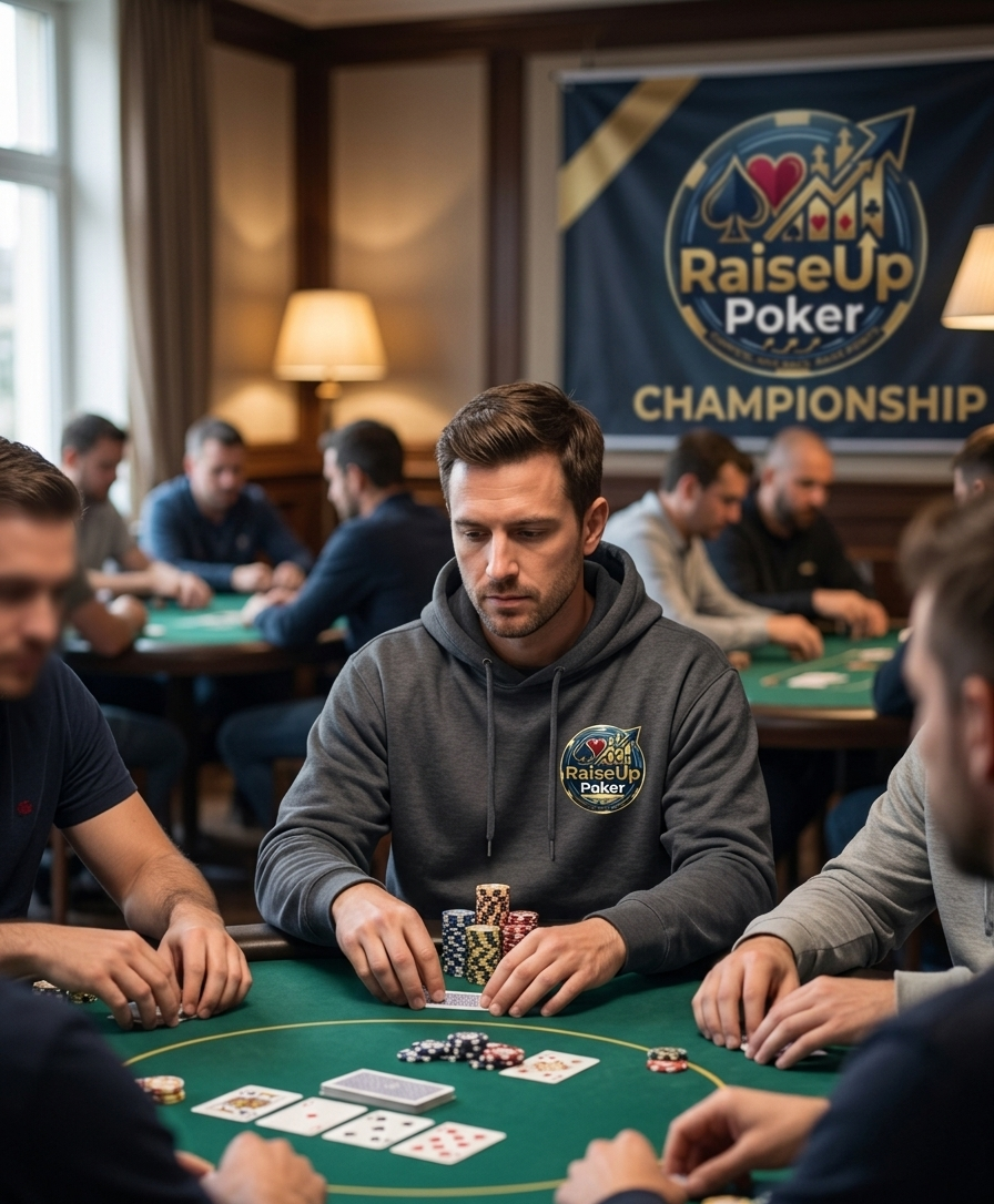 RaiseUp Poker Championship Hoodie