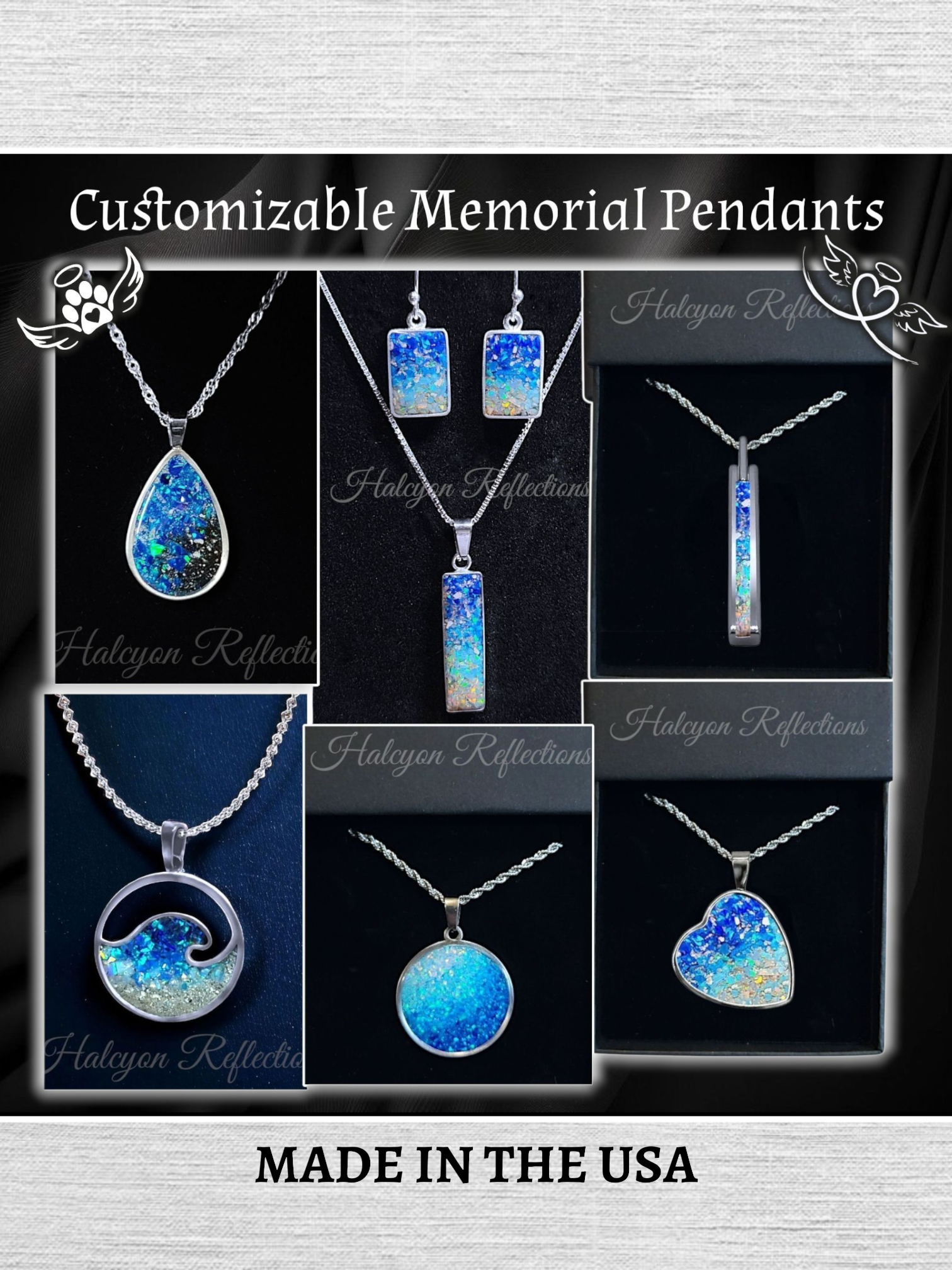 Custom Design Memorial Pendant